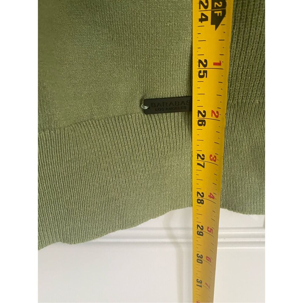 NWT Barabas Green Knit Turtleneck Men Sweater Sz L - Picture 8 of 11